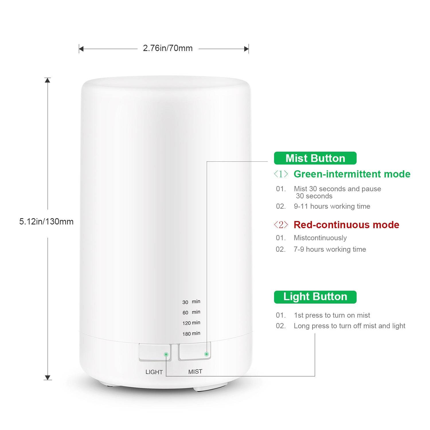 aromatherapy humidifier - Price Value Store