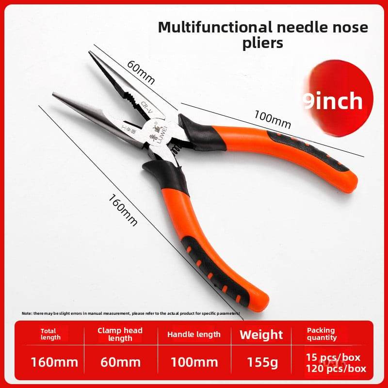 Heavy-Duty Multifunctional Pliers ? Anti-Slip Long Nose, Diagonal & Wire Cutter - Price Value Store