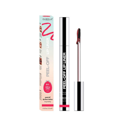 Tear lip liner waterproof lasting non-fading moisturizing doodle lip lipstick lip gloss lip glaze - Price Value Store