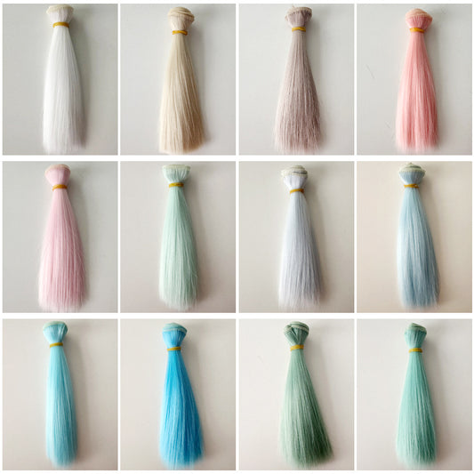 Cotton doll wig