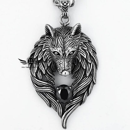 Domineering Wolf Head Necklace - Price Value Store