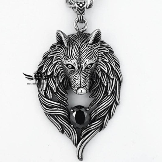Domineering Wolf Head Necklace - Price Value Store