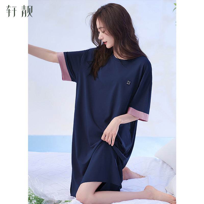 Summer thin short-sleeved modal cotton sexy pajamas - Price Value Store
