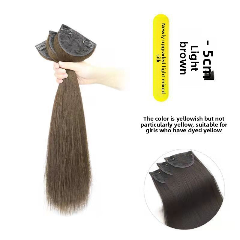 Long straight hair wig