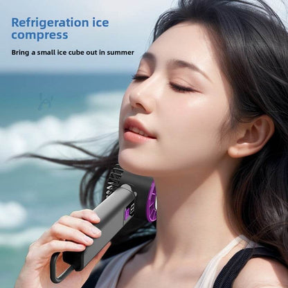 Handheld semiconductor-cooled portable mini cooling electric fan - Price Value Store