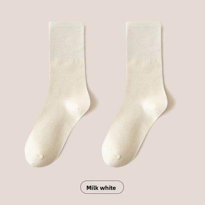 mid-calf length socks casual cotton socks - Price Value Store