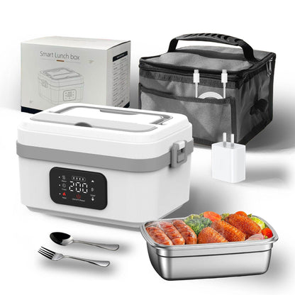 USB Charging Insulation Lunch Box with Wireless Heating - Price Value Store