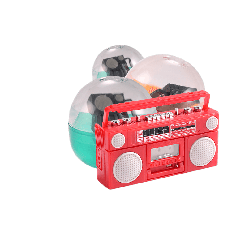 Doll-shaped radio toy with a shell structure - Price Value Store