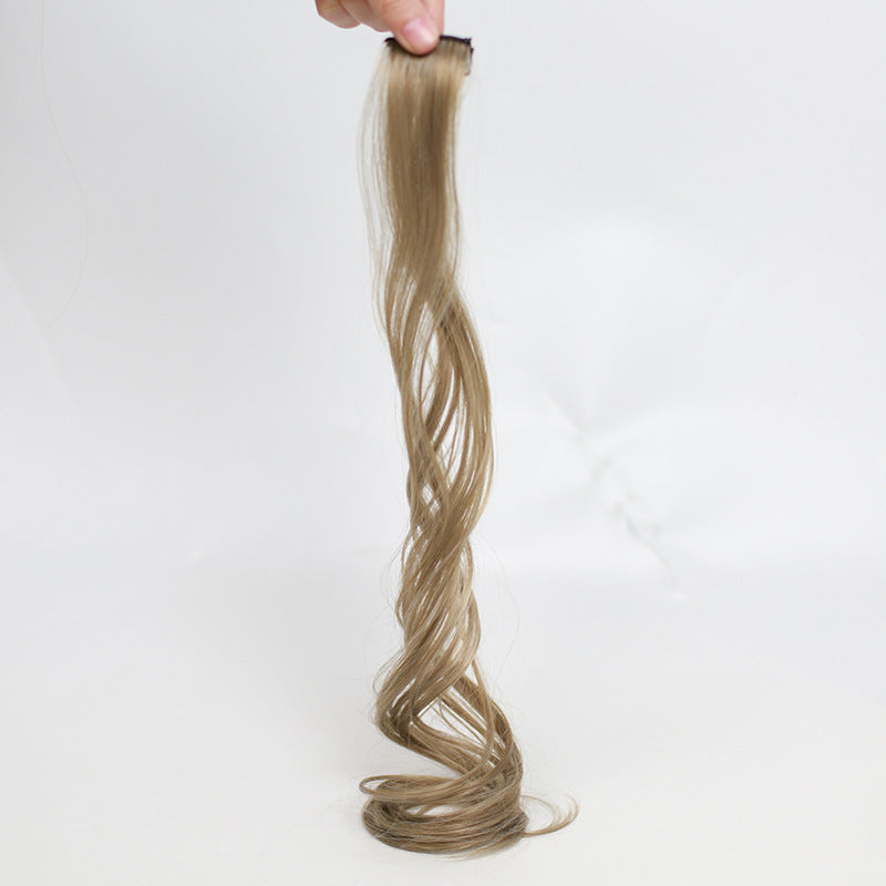 Colorful Curly Hair Piece Wig for Women