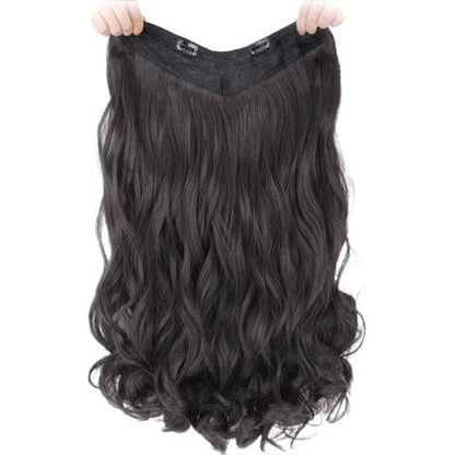 V-Shaped Fluffy Synthetic Hair Wig ? Straight/Curly (50cm/60cm) - Price Value Store