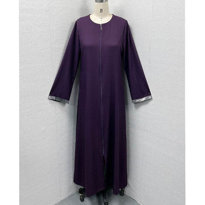 Zippered cardigan robe - Price Value Store