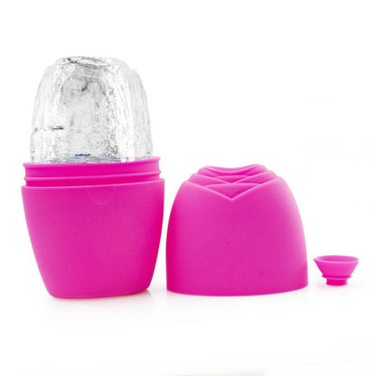 Silicone ice pack with rose-shaped ice mold - Price Value Store