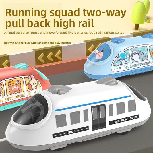 Double Pull-back High-speed Train Toy for Kids - Price Value Store