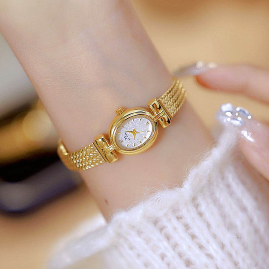 BS vintage light luxury jewelry, Wheat Ear Watch, elegant women's watch - Price Value Store