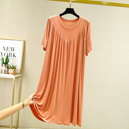 Modal Summer Nightdress Loose Fit Casual Dress for Women - Price Value Store