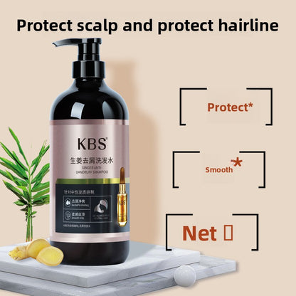 Large bottle, large capacity softening shampoo