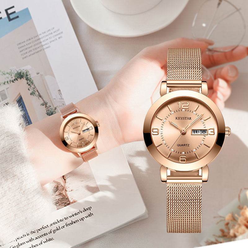 A simple waterproof luminous watch for ladies - Price Value Store