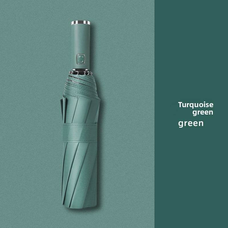 The fully automatic umbrella is suitable for both sunny and rainy days - Price Value Store