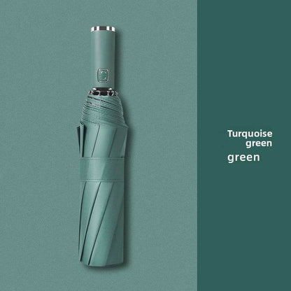 The fully automatic umbrella is suitable for both sunny and rainy days - Price Value Store