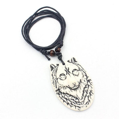 Resin imitation bone necklace - Price Value Store