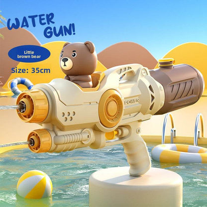 Double-nozzle dinosaur duck water gun water splashing toy - Price Value Store