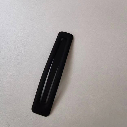 Matte Push-Type Long Hair Clips