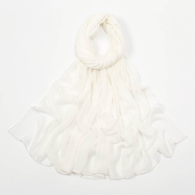 Solid-color simple headscarf - Price Value Store