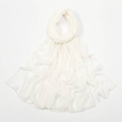 Solid-color simple headscarf - Price Value Store