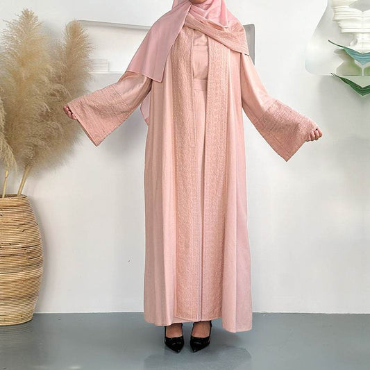 Scarf Inner Skirt Long Robe e Dress - Price Value Store