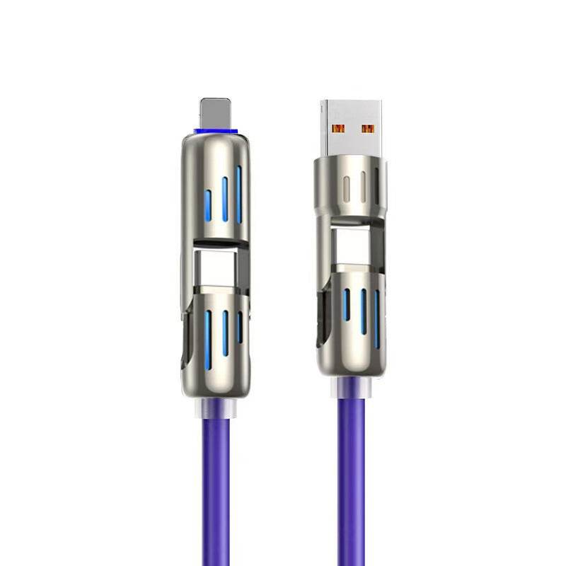 4-in-1 usb mobile phone data cable - Price Value Store