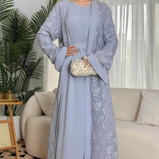 Lace two-piece dress - Price Value Store