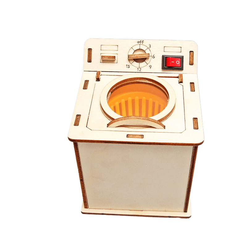Old-fashioned Washing Machine DIY Model - Price Value Store