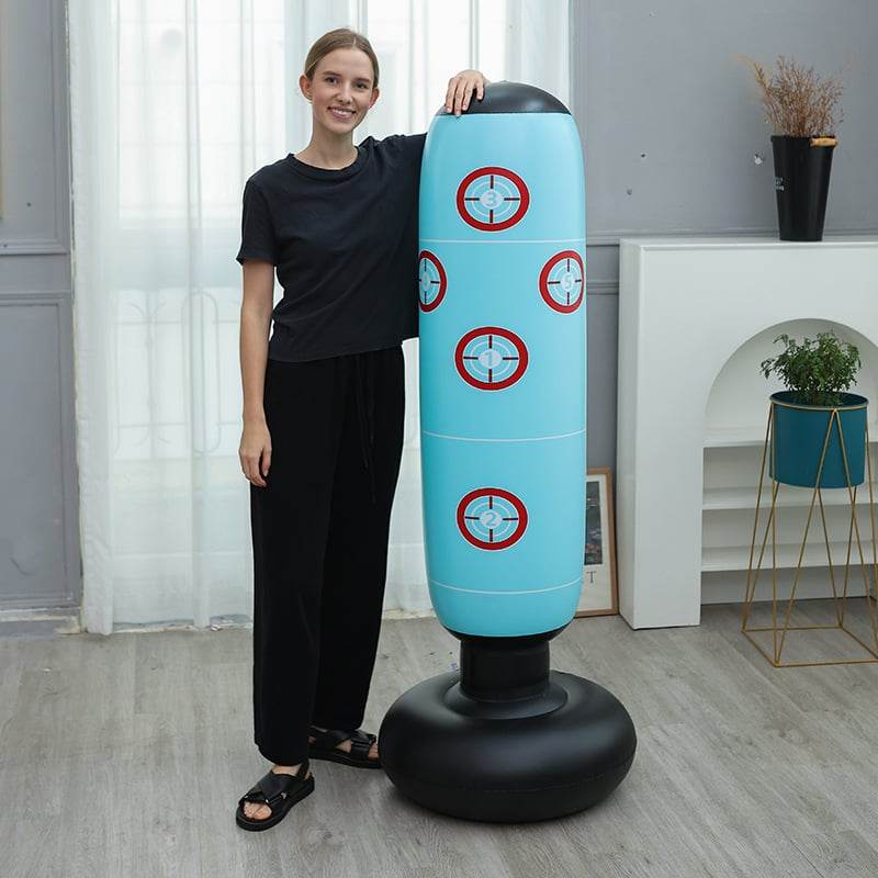Inflatable fitness boxing column untoppleable figure - Price Value Store