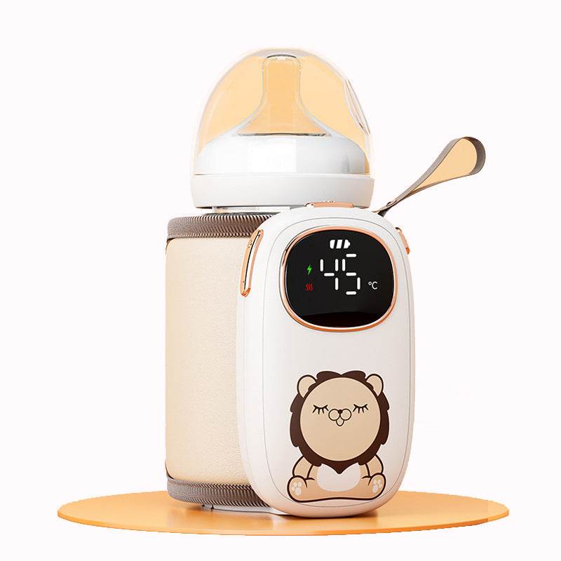 Baby Rechargeable Bottle Thermal Sleeve Soaking Milk Out Portable Warm Milk Warmer Thermostatic Heating Milk Mixing Cup Sleeve - Price Value Store