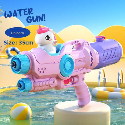 Double-nozzle dinosaur duck water gun water splashing toy - Price Value Store