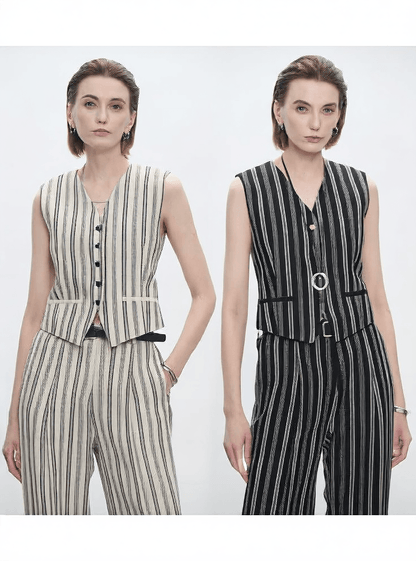 V-neck women's suit vest - Price Value Store