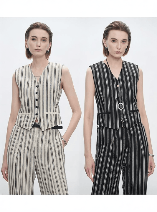 V-neck women's suit vest - Price Value Store