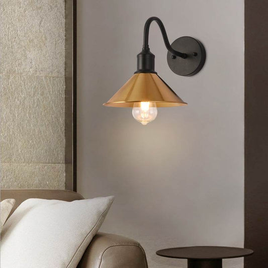 American style loft Industrial Wind bedside wall lamp Villa courtyard outdoor wall lamp restaurant bar decorative lighting fixtures - Price Value Store