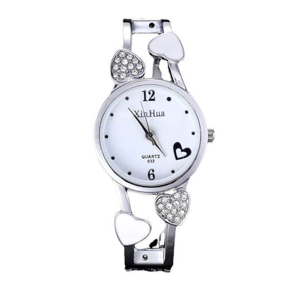 Fashion Diamond Quartz Ladies Bracelet Watch - Price Value Store