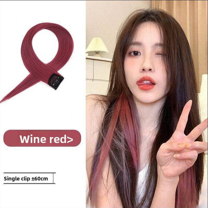Colorful one-piece wig pieces - Price Value Store