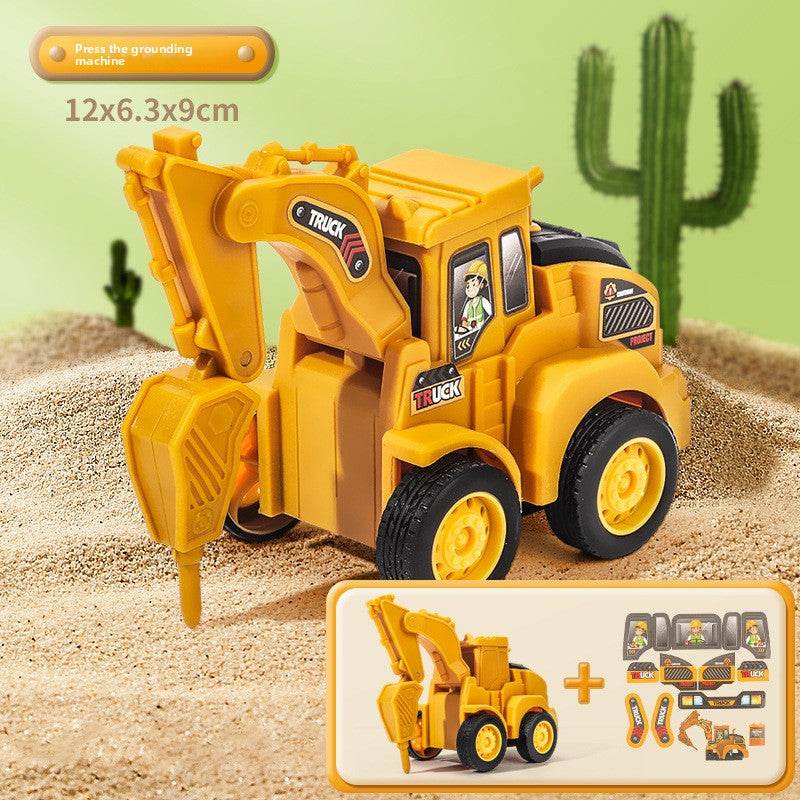 Toy car, excavator, inertial off-road vehicle - Price Value Store