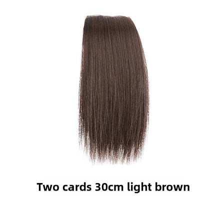 Wig Pad Hair Piece Simulation Hair Lengthened Pad Hair Piece