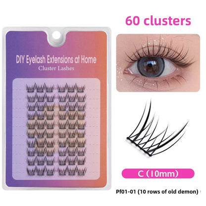 Natural Black Stem False Eyelashes - Price Value Store