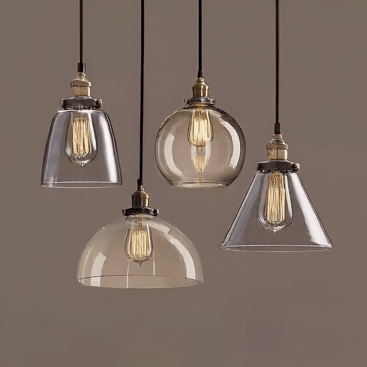 Creative retro glass chandelier - Price Value Store