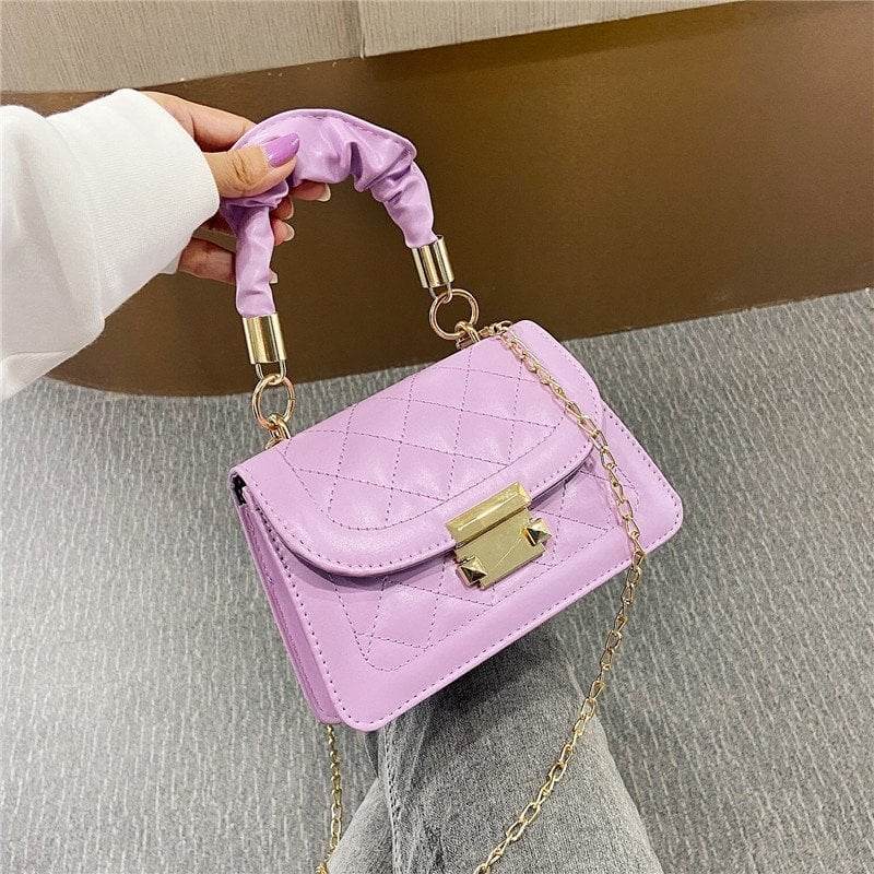 Diamond Quilted Chain Bag - Price Value Store
