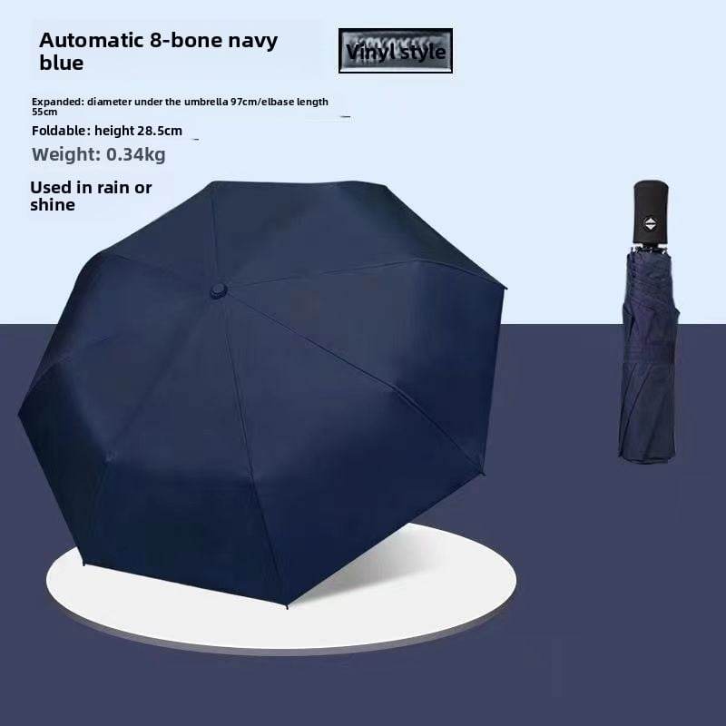 The fully automatic umbrella is suitable for both sunny and rainy days - Price Value Store