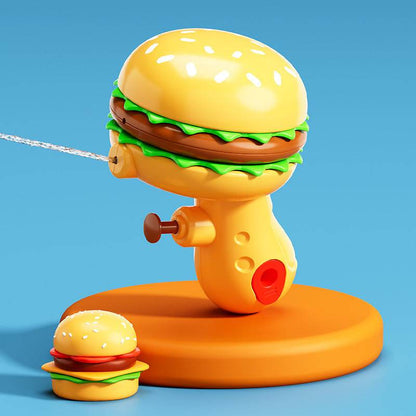 Hamburgers, fries, toy water gun - Price Value Store