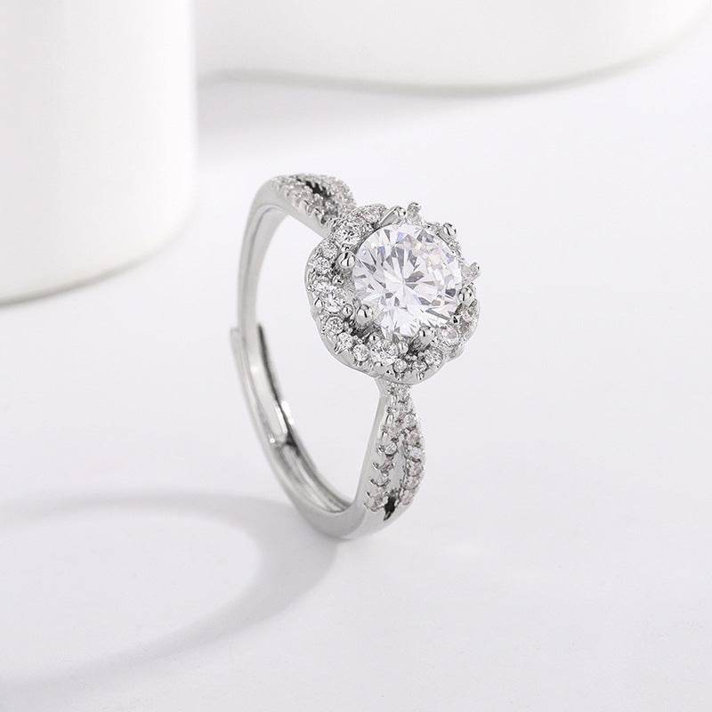 Semi-morganite ring - Price Value Store