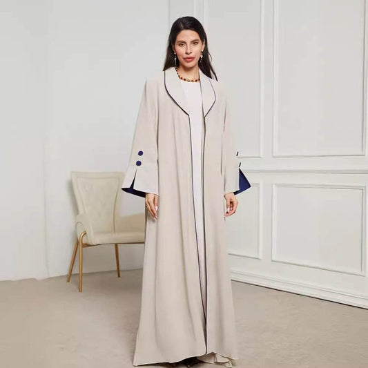 Cardigan with contrasting buttons dress - Price Value Store