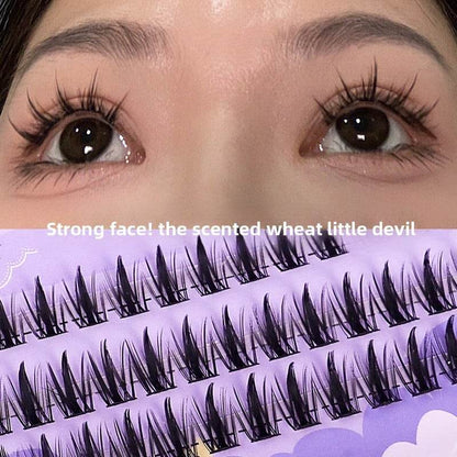 Natural Black Stem False Eyelashes - Price Value Store